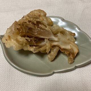 うちのおかず　舞茸の天ぷら